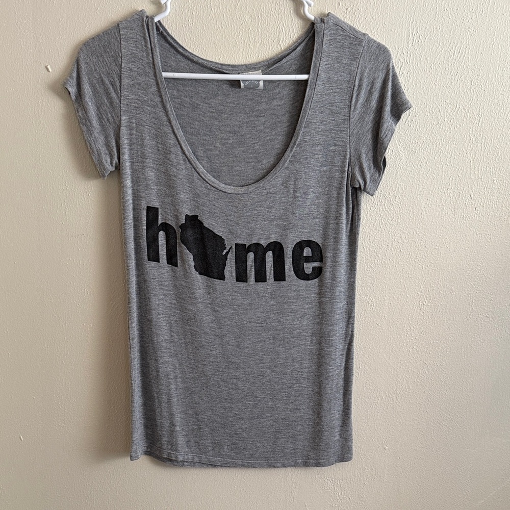 Color Bear Wisconsin Home T-Shirt